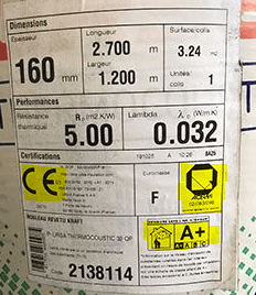 certification isolants