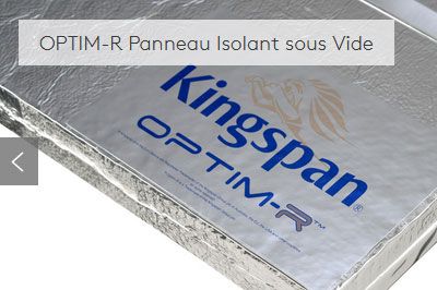 panneau isolant mince sous vide 