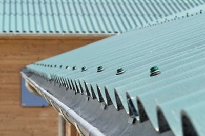 Fibre cement roofing - Coloronde Ethernit
