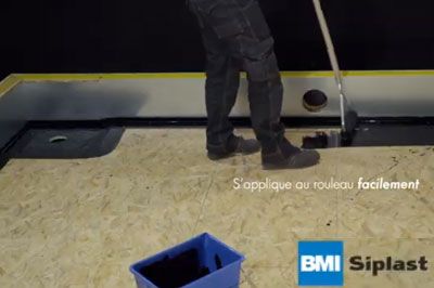 Sistema completo de impermeabilización para techo plano con soporte de madera – BMI Siplast