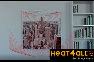 Heat4all infrared heater ICONIC