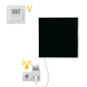 2 prise pilotée par thermostat sans fil