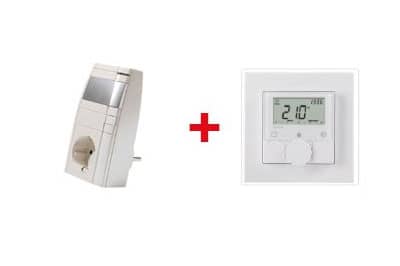 Example of DEGXEL Pack n°1: Plug controlled by a wireless thermostat