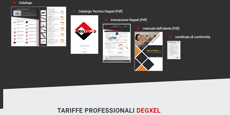 TARIFFE PROFESSIONALI DEGXEL PRO