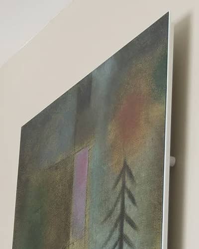 radiateur tableau d'art décor Paul Klee