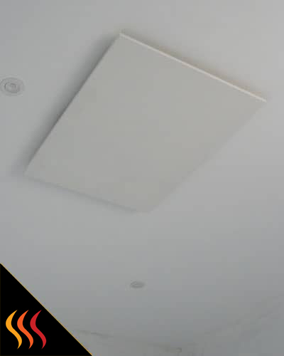 radiateur extra plat design plafond