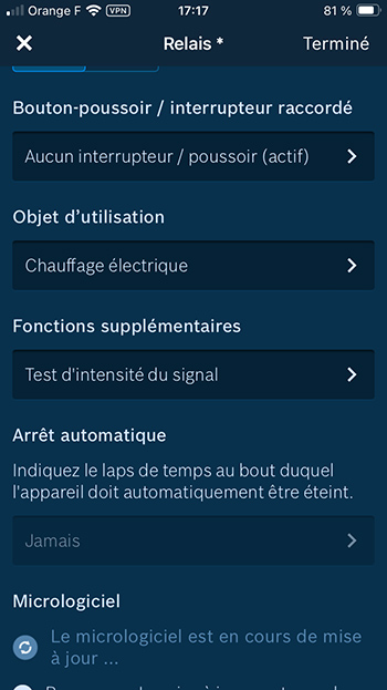 parametres relai intelligent smart home bosch parametres relai intelligent smart home bosch