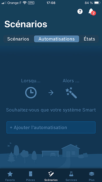 création d’automatisation pour smart home bosch automatisation bosh smart-home
