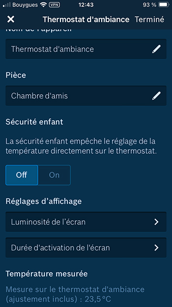 thermostat intelligent bosch Ajout d'un thermostat sans fil intelligent bosch